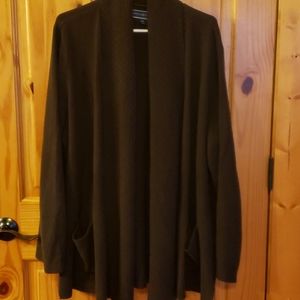 ❤Chocolate brown lightweight cardigan.